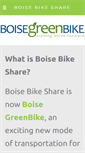 Mobile Screenshot of boisebikeshare.org