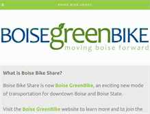 Tablet Screenshot of boisebikeshare.org